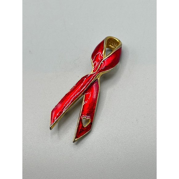 Gigi 1992 Ribbon Pin Multiple Sclerosis Awareness Drunk Driving Drug Prevention - Picture 2 of 7
